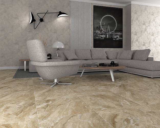 Irida Керамогранит светло-серый обрезной SG644720R 59,5х59,5