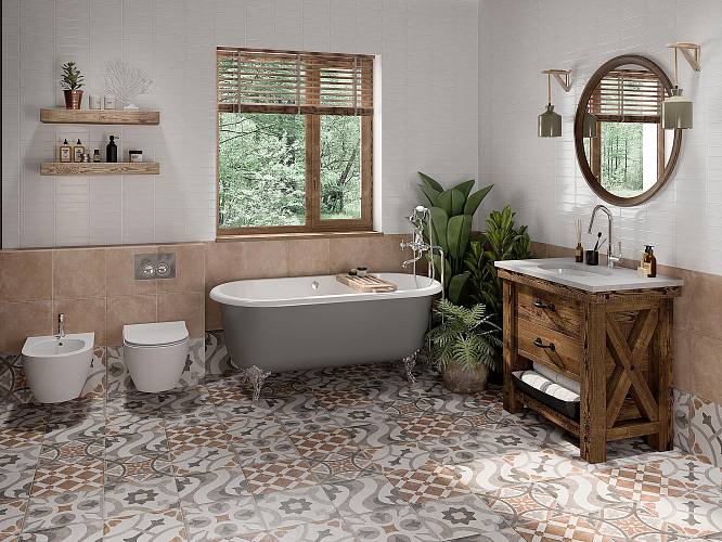 Carpet Керамогранит рельеф, темно-бежевый (C-CP4A152D) 29,8х29,8