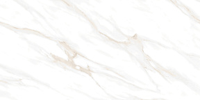 Calacatta Clarity Gold Керамогранит белый 60х120 Полированный